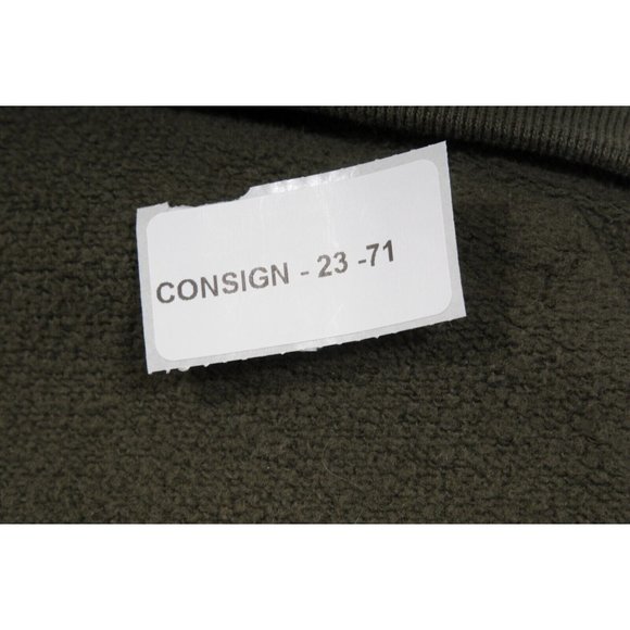 Stone Island Mens Hoodie Size XL Olive Green Compass Patch Logo Pullover Sweater - Picture 12 of 12